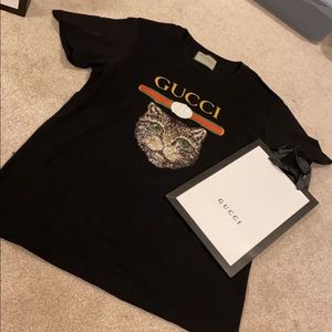 Black cat shirt SOLD SOLD